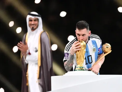 VIDEO | El beso de Messi a la Copa del Mundo que conmovió a todos