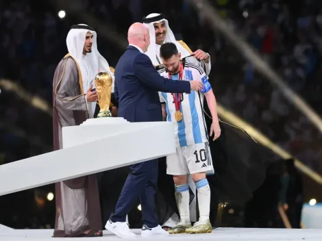 El detalle en la foto más esperada: Messi levantó la Copa con una llamativa particularidad