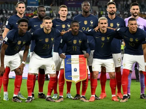 La formación de Francia para jugar contra Argentina en Qatar 2022