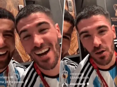 VIDEO | El mensaje de De Paul para los que dudaron: "Chúpenme bien la p..."