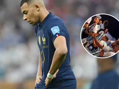 Increíble: la Selección dedicó el campeonato del mundo a Mbappé