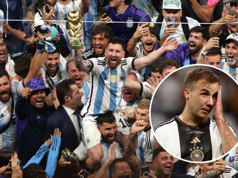 La publicación menos esperada: Götze le dedicó un posteo a Messi por ser campeón del mundo