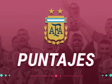 Uno por uno: los puntajes de Argentina campeón del mundo en Qatar 2022