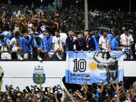 Festeja todo el país: Cómo será y cuanto dura el recorrido de la Selección con la copa