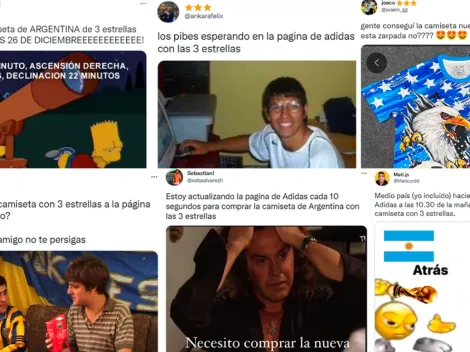 Los mejores memes por la venta de la camiseta de la Selección Argentina con 3 estrellas