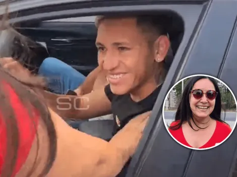 VIDEO | La reacción de Vázquez cuando le hicieron firmar una camiseta de River