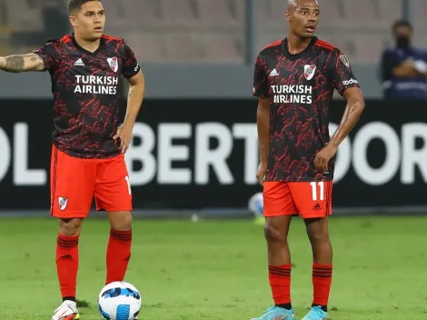 El curioso posteo de Juanfer Quintero tras quedar libre de River