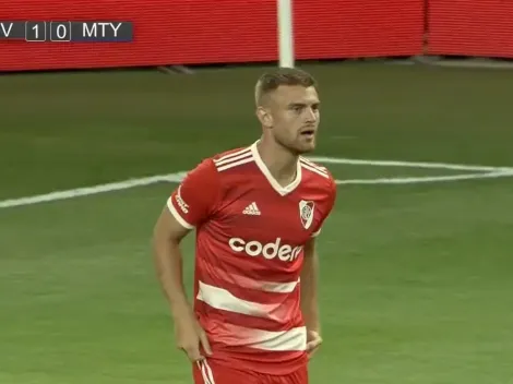 VIDEO | Beltrán siempre está: el golazo de River para ganarle a Monterrey