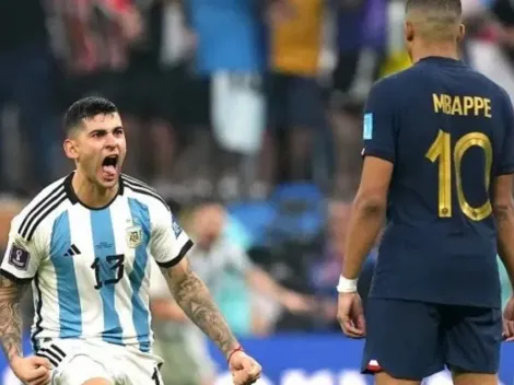 Cuti Romero reveló por qué le gritó el gol en la cara a Mbappé en la final: "Lo trató muy mal"