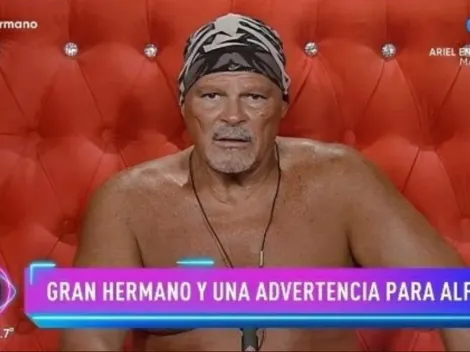 Gran Hermano advirtió a Alfa: ¿qué pasó?