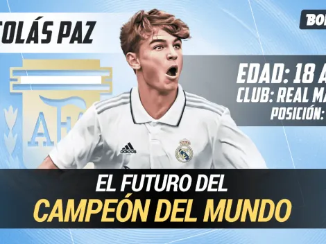 El futuro del Campeón del Mundo: Nico Paz, la joya del Real Madrid que ilusiona a Argentina