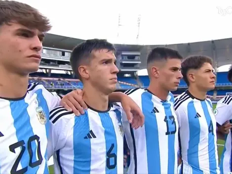 VIDEO | Emocionante: la Sub 20 cantó por primera vez el himno con las tres estrellas