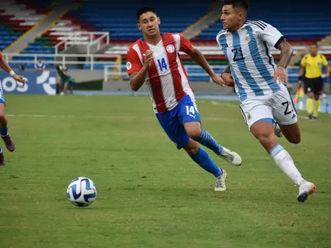 Con un intenso final, Argentina cayó ante Paraguay en su debut en el Sudamericano Sub 20