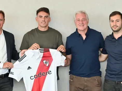 Un nuevo Enzo en River: Díaz, presentado oficialmente como refuerzo