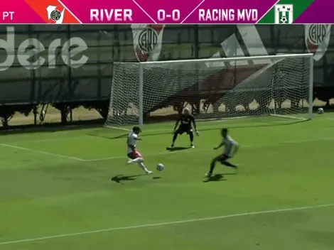 VIDEO | ¡Apareció Milton! Casco abrió la cuenta para River