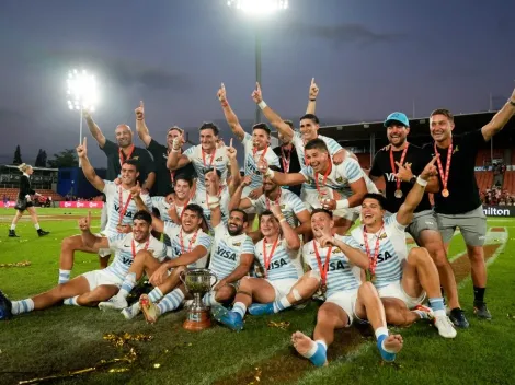 Pumas 7s: batacazo ante los All Blacks y consagración en Nueva Zelanda