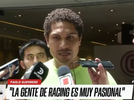 Sorpresa: lo que motivó a Paolo Guerrero para llegar a Racing