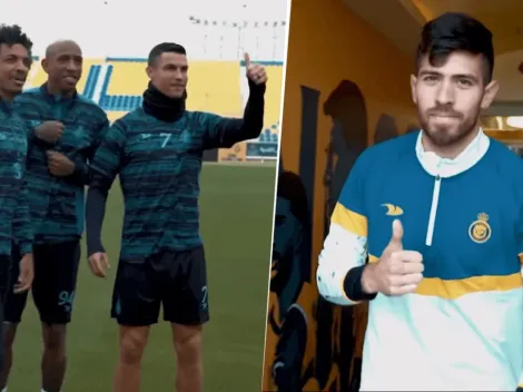 VIDEO | Así fue el encuentro de Rossi con Cristiano Ronaldo