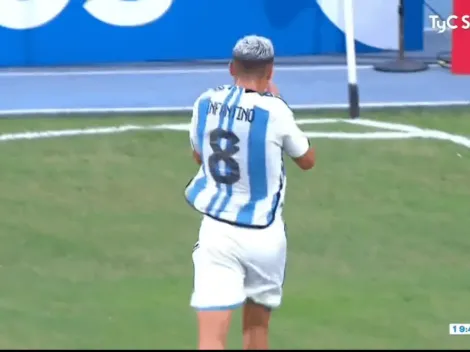 VIDEO | ¡Apareció el capitán! Gino Infantino rompió el cero y mantiene la ilusión para Argentina