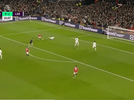 VIDEO | El increíble gol que erró Garnacho en el empate del Manchester United