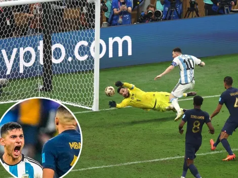 Fin del misterio: Cuti Romero reveló el motivo por el que festejó el gol de Messi en la cara de Mbappé