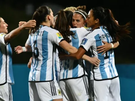 Argentina goleó a Chile en el primer amistoso en el año mundialista