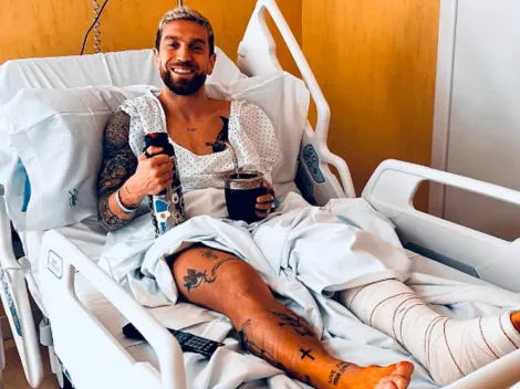 La impactante imagen del tobillo de Papu Gómez tras la operación