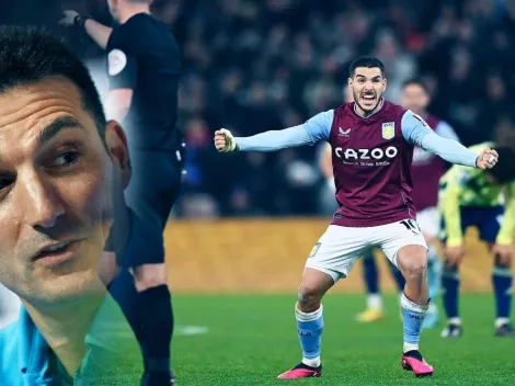 VIDEO | Quiere que lo llame Scaloni: el lujo ¡sin tocar la pelota! de Buendía que terminó en gol del Aston Villa