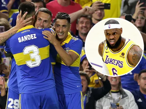 "El LeBron James del fútbol": flores en Twitter para una de las figuras de Boca ante Platense