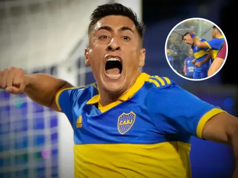 ¡Cabeceó el acrílico! Merentiel explicó por qué se volvió loco en el festejo de su primer gol en Boca