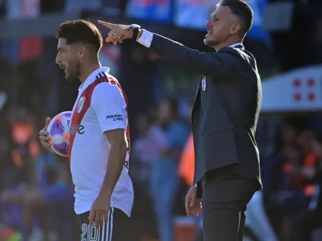 Demichelis no convocó a De la Cruz para que River enfrente a Banfield en Córdoba