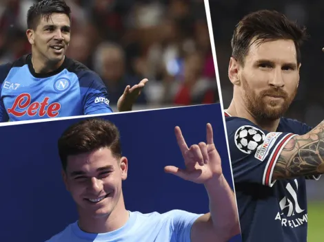 Todo sigue igual: así está el ranking de los argentinos con mayor participación en goles en la actual Champions League