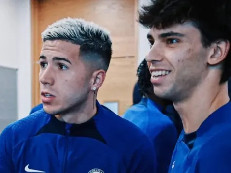 "Put...": el curioso mensaje de Enzo Fernández para João Felix que podría traerle una sanción