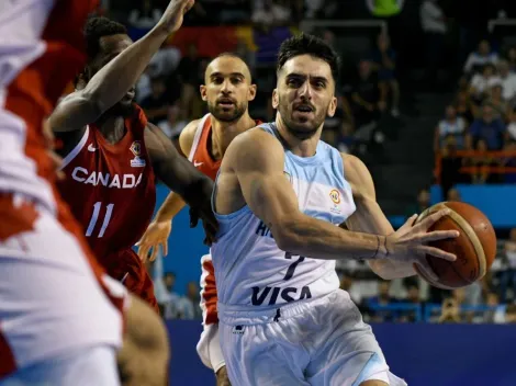 Argentina le ganó a Canadá y está a un paso de clasificarse al Mundial de básquet