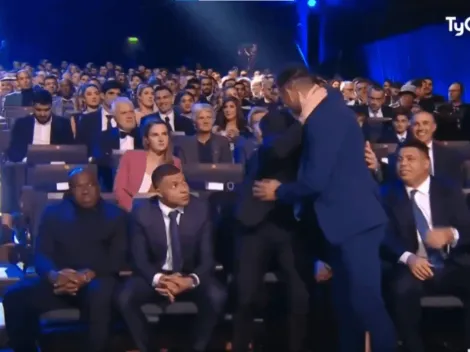 VIDEO | ¡Nos emocionó a todos! El abrazo de Messi y Scaloni en la gala de The Best