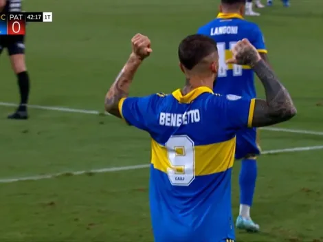 VIDEO | Benedetto rompió el cero para Boca en Santiago ante Patronato 