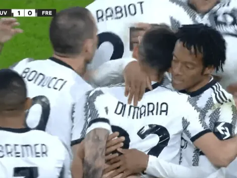 VIDEO | Di María metió un cabezazo brutal para que delire Juventus