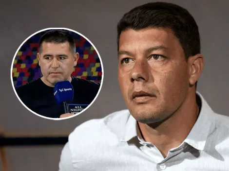 El pedido que Battaglia le hizo a Riquelme: "Es una decisión de él"