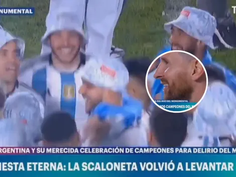 VIDEO | Los jugadores de la Selección cantaron contra Francia y así reaccionó Messi