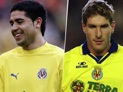 ¿Cuándo fue la última vez que Juan Román Riquelme y Martín Palermo jugaron juntos en un mismo equipo?