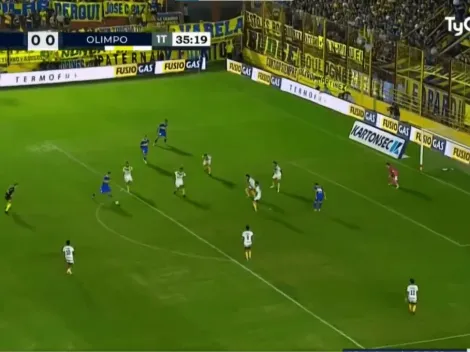 VIDEO | ¡Derechazo y a cobrar! Sandez puso en ventaja a Boca ante Olimpo