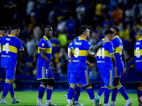 "No sabe ni marcar": el jugador de Boca que fue tendencia en las redes en el partido frente a Olimpo