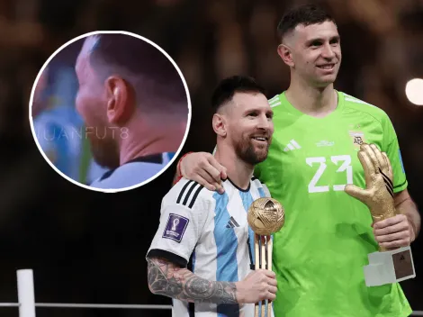 VIDEO VIRAL | La burla de Messi a Dibu Martínez por un tiro libre