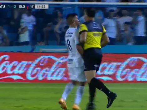 "Cagón de...": La fuerte amenaza de un jugador de Atlético a Espinoza tras las expulsiones en Tucumán