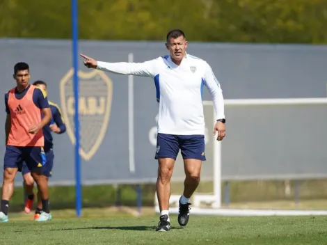 Novedoso: Almirón probó con Martín Payero como extremo izquierdo en la práctica de Boca