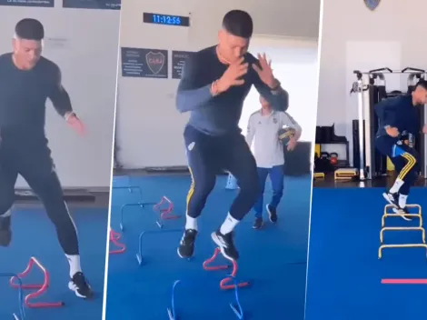 VIDEO | "Falta menos": así entrena Marcos Rojo antes de regresar a las canchas