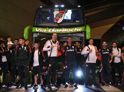 VIDEO | Locura total: River llegó a Rosario bajó un impactante recibimiento