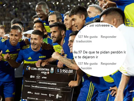 El posteo de un ex Boca que generó una ola de pedidos para que vuelva