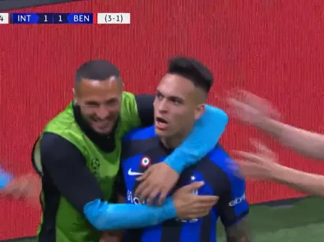 VIDEO | Lautaro Martínez infló la red y comenzó a sentenciar la serie para el Inter