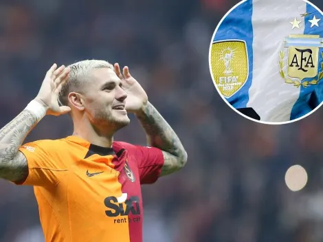 Icardi pidió en Galatasaray que contraten a un campeón del mundo con la Selección Argentina